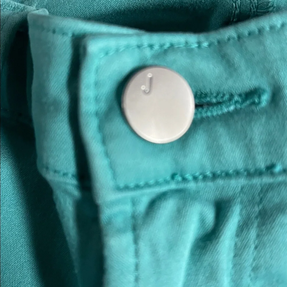 J Brand Turquoise Skinny Straight Leg Jeans Size 27